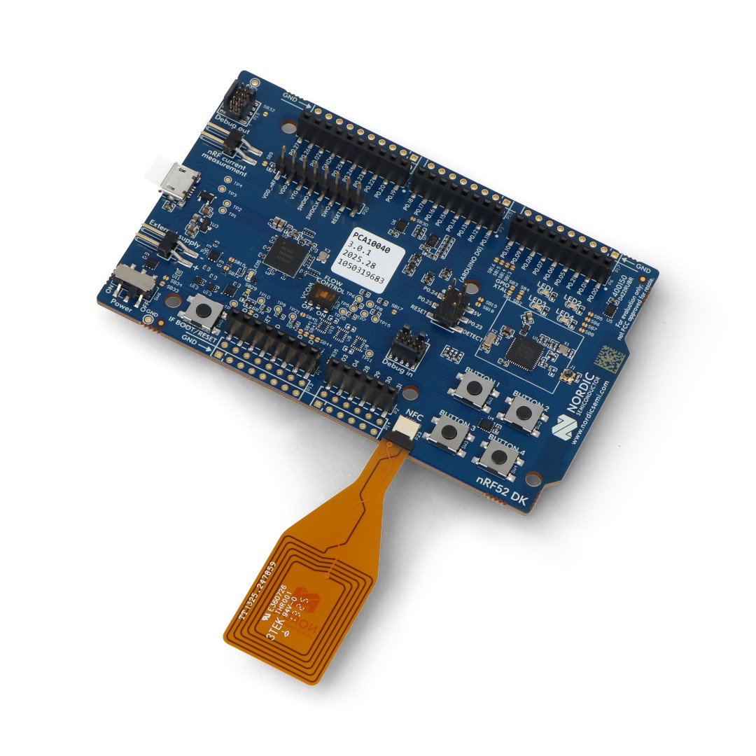 nRF52-DK - Vývojová sada - Bluetooth / NFC / ANT - Nordic Semiconductor