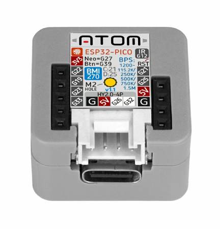 M5Atom-Matrix v1.1 - Vývojový modul s RGB LED - ESP32 - M5Stack C008-B-V11