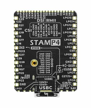 M5Stamp ESP32P4 - Vývojový modul s ESP32-P4NRW32 - M5Stack S013