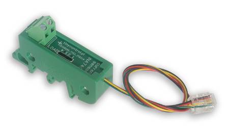 INA740 - Digitální monitor výkonu I2C pro měření proudu, napětí, výkonu a energie - montáž na DIN lištu