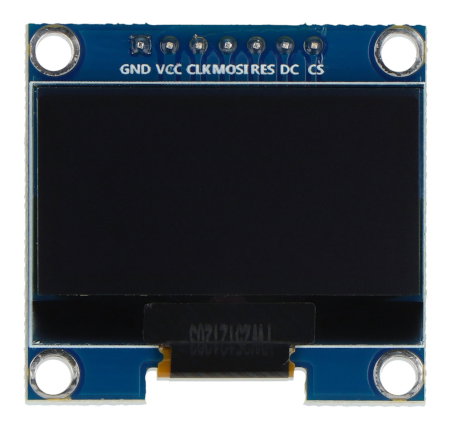 1,3'' OLED displej 128 x 64 px SPI - SH1106 - bílý