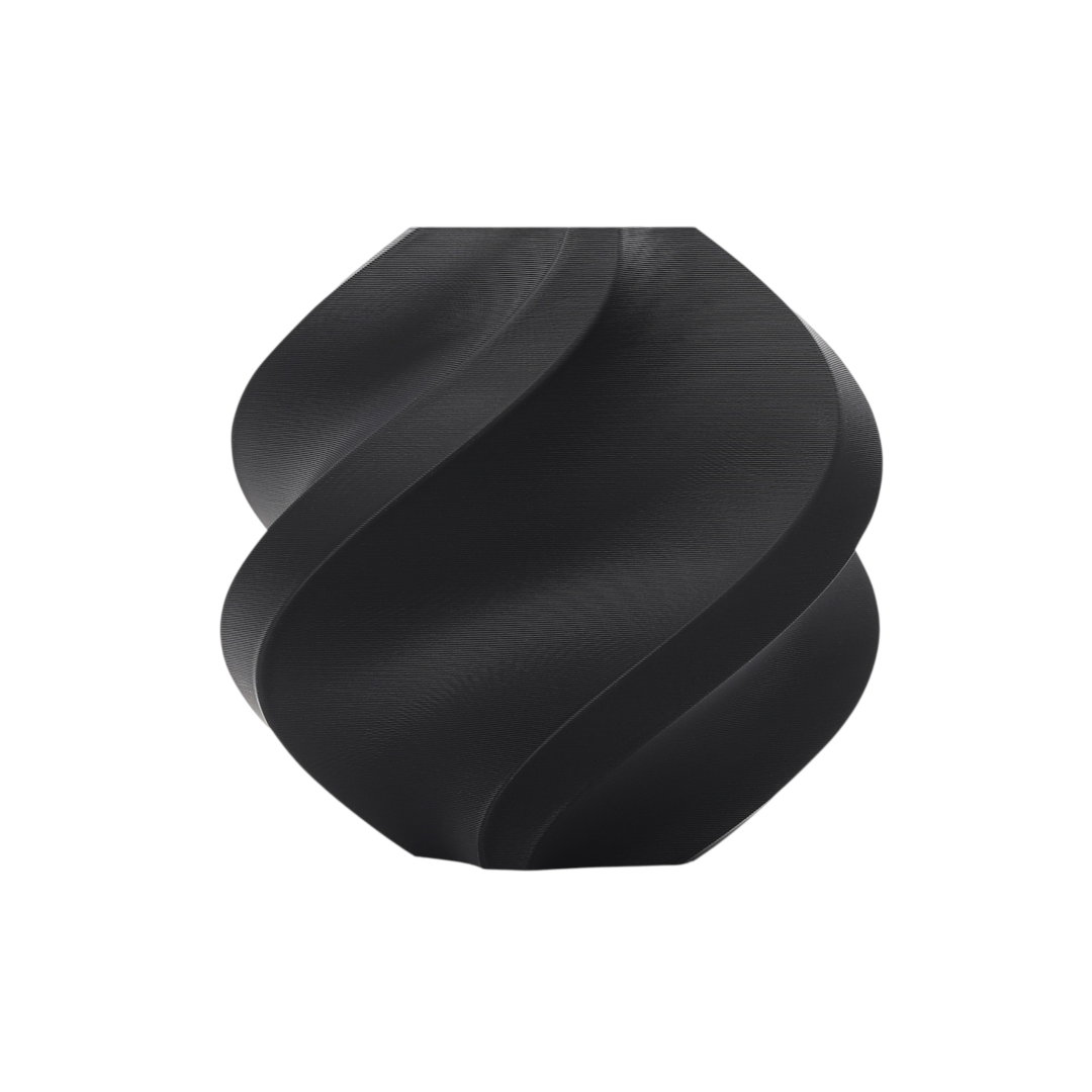 Bambu Lab PLA Pure Filament 1,75 mm 1 kg - součástí balení je opakovaně použitelná cívka - Absolute Black