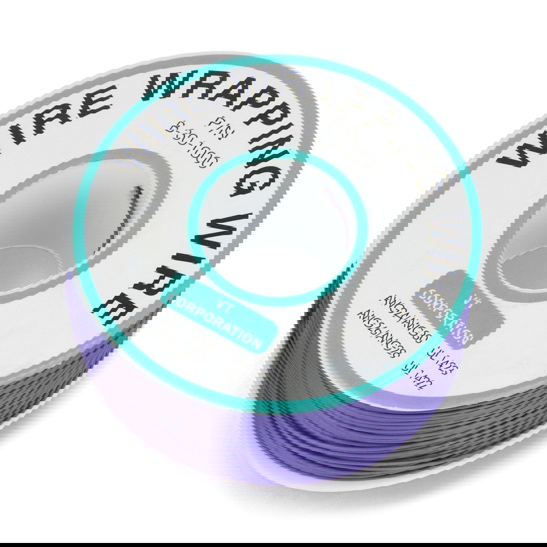 PVC drátěný kabel 0,25 mm - fialový - role 200 m