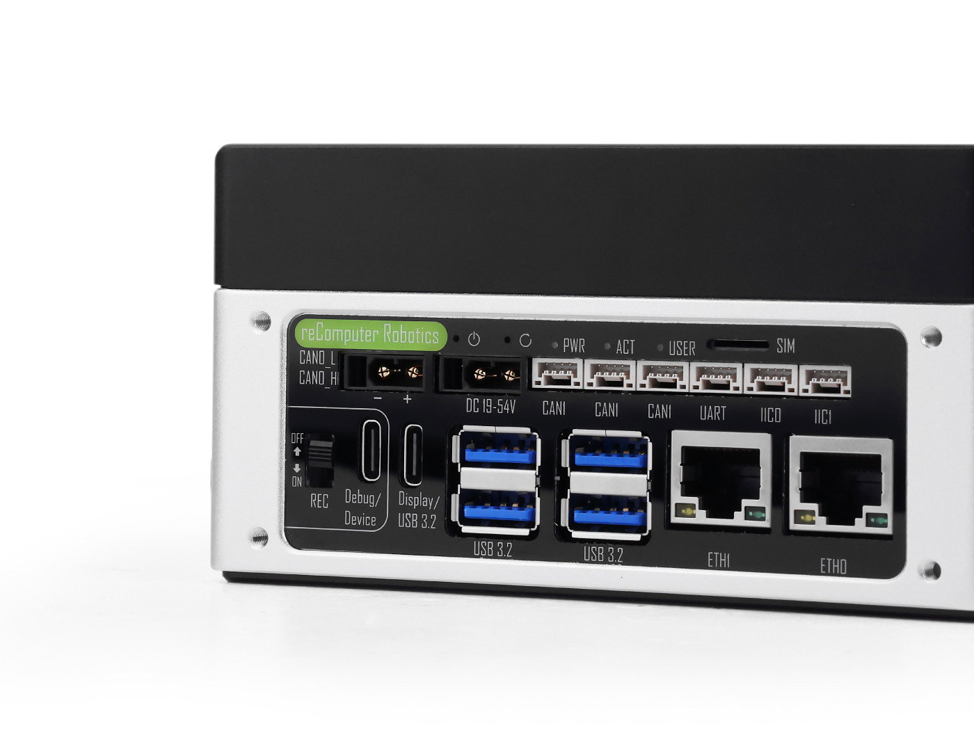 reComputer Robotics J4012 - Nvidia Jetson Orin NX 16GB RAM + 128GB NVMe - bez napájecího zdroje - Seeedstudio 114110310