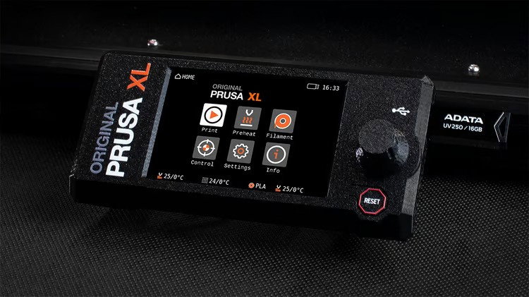 3D tiskárna - Original Prusa XL - 2 hlavy - sestaveno - Critical Infrastructure Edition