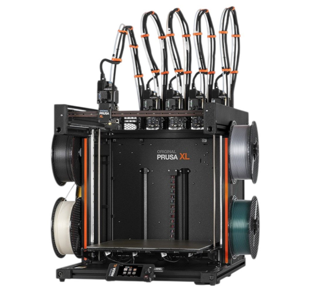 3D tiskárna - Original Prusa XL - 5 hlav - sestaveno - Critical Infrastructure Edition - se šifrovaným USB diskem 30 GB